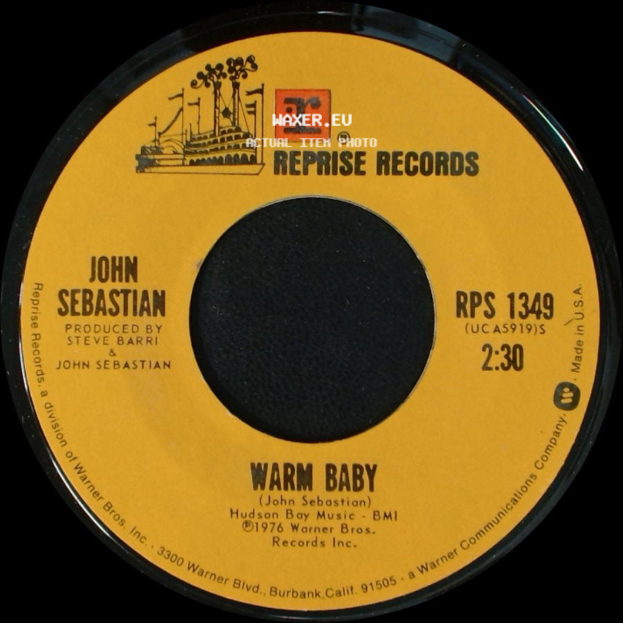 John Sebastian - Warm Baby / Welcome Back side A