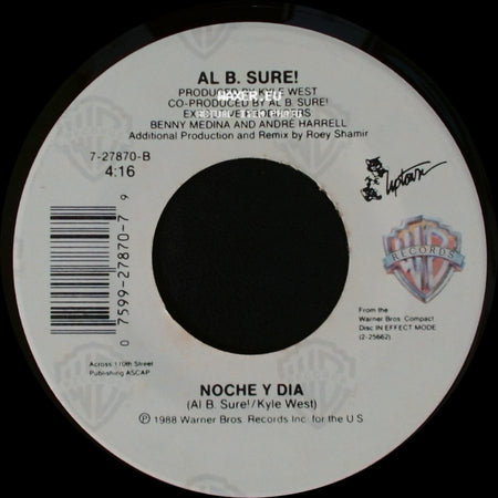 Al B. Sure! - Noche Y Dia / Off On Your Own (Girl) side A
