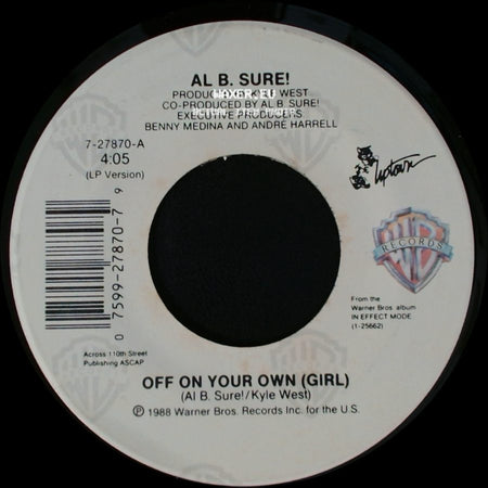 Al B. Sure! - Noche Y Dia / Off On Your Own (Girl) side B