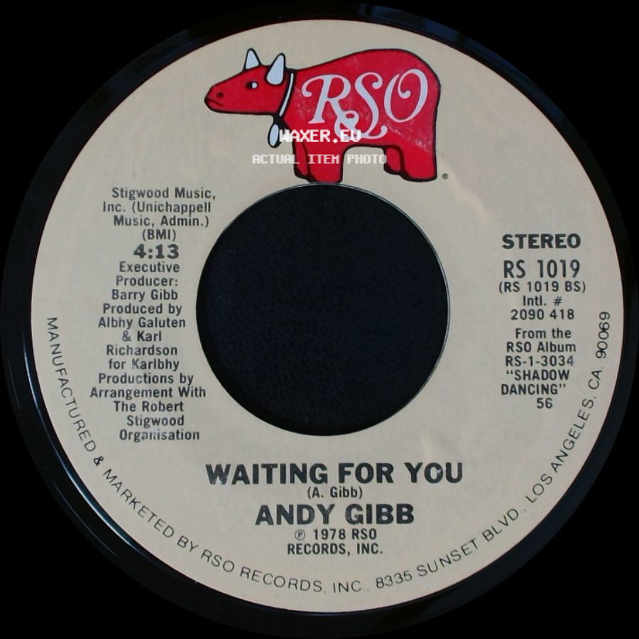 Andy Gibb - Waiting For You / Desire side A