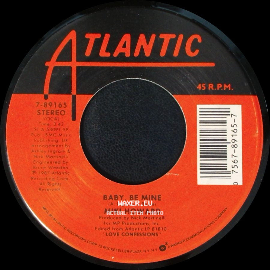 Miki Howard - Baby, Be Mine / My Friend side A