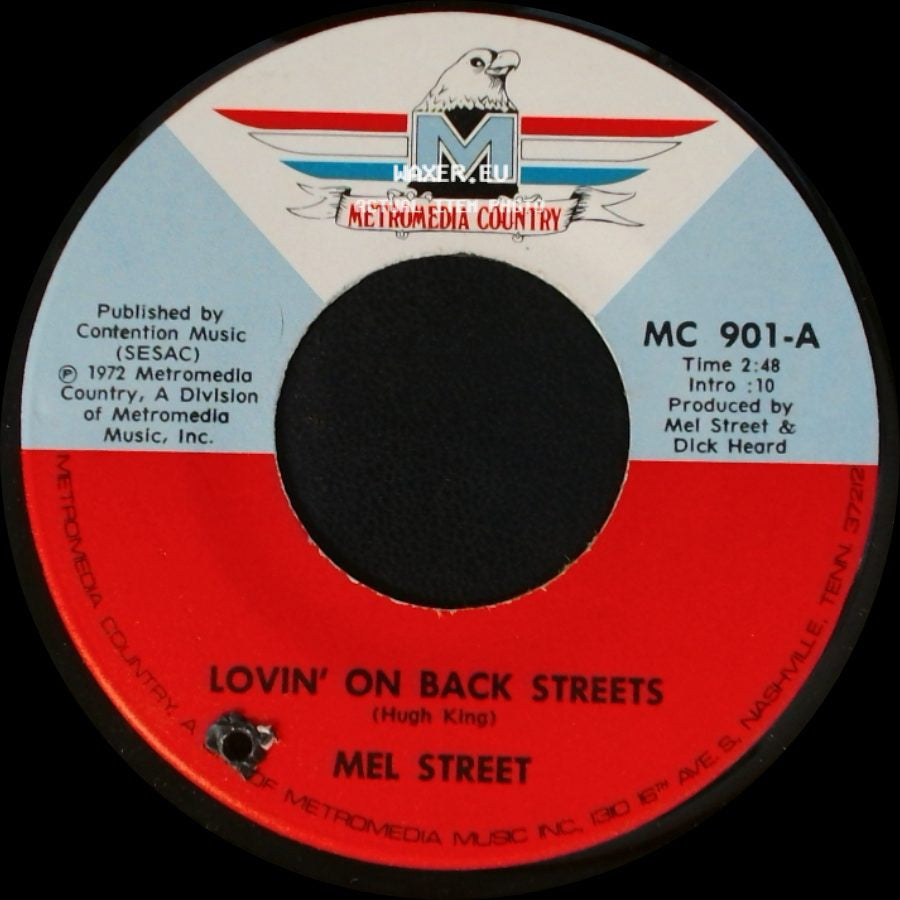 Mel Street - Who'll Turn Out The Lights / Lovin' On Back Streets side B