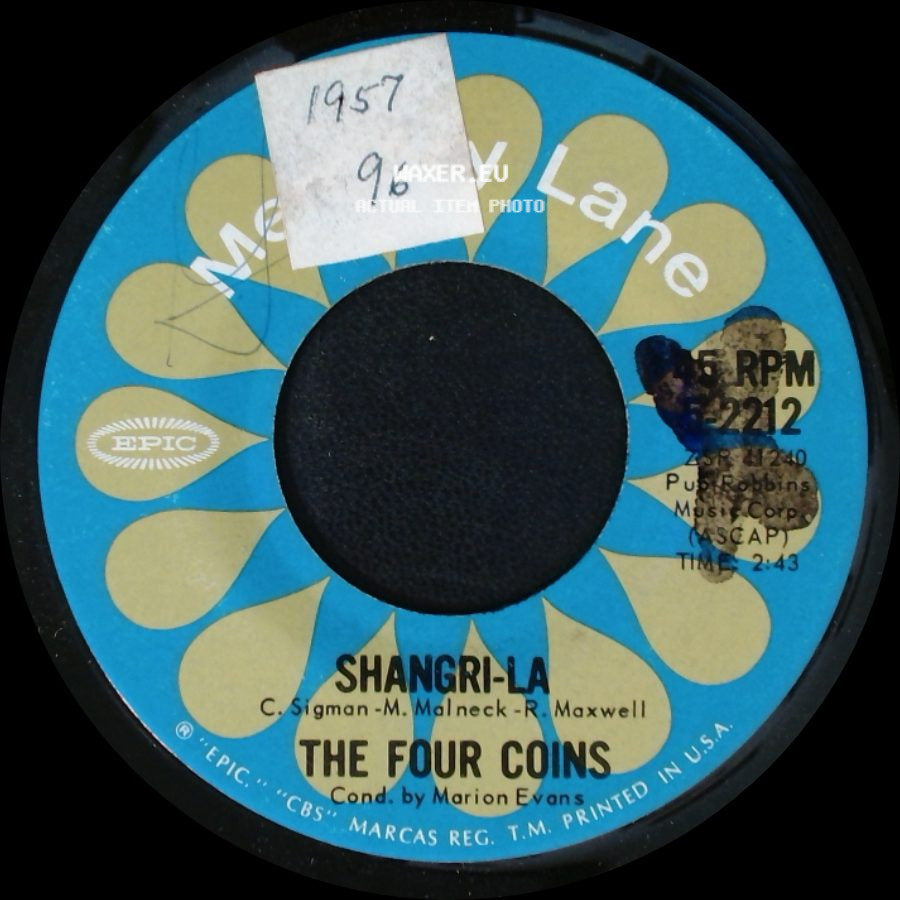 The Four Coins - First In Line / Shangri-La side B
