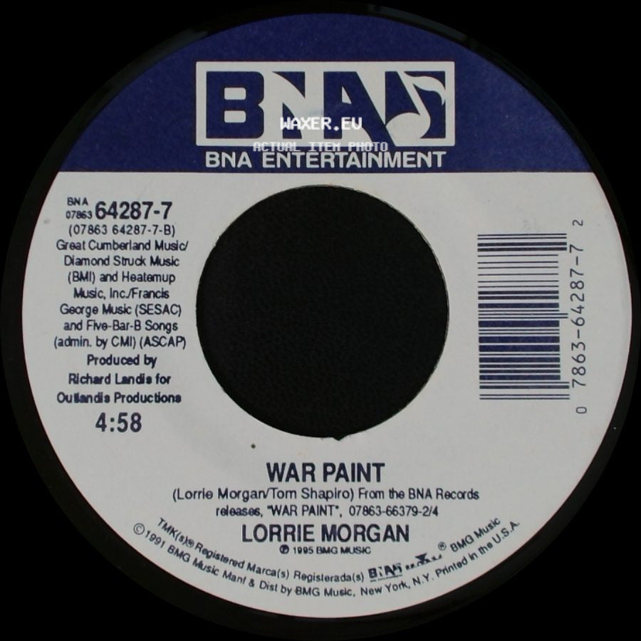 Lorrie Morgan - I Didn't Know My Own Strength / War Paint side B
