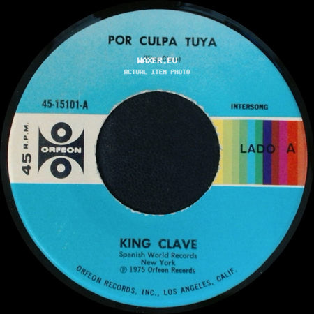 King Clave - Por Culpa Tuya / Si Necesitas Un Abrigo side A