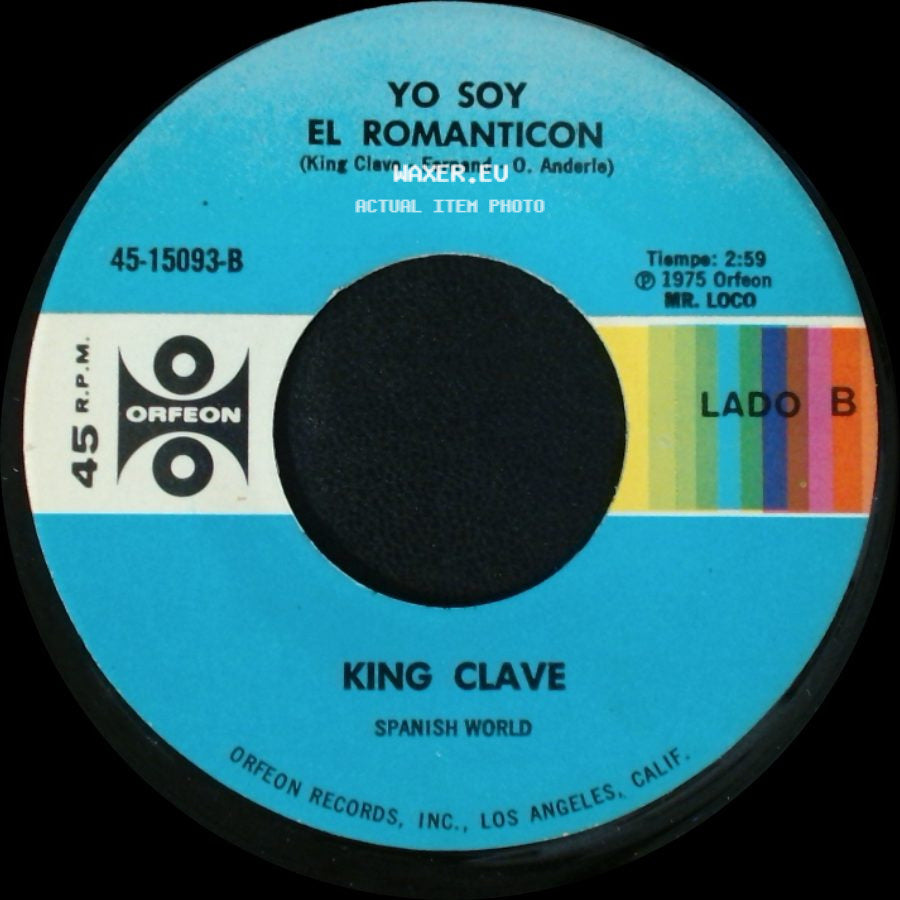 King Clave - Mi Corazon Lloro / Yo Soy El Romanticon side B
