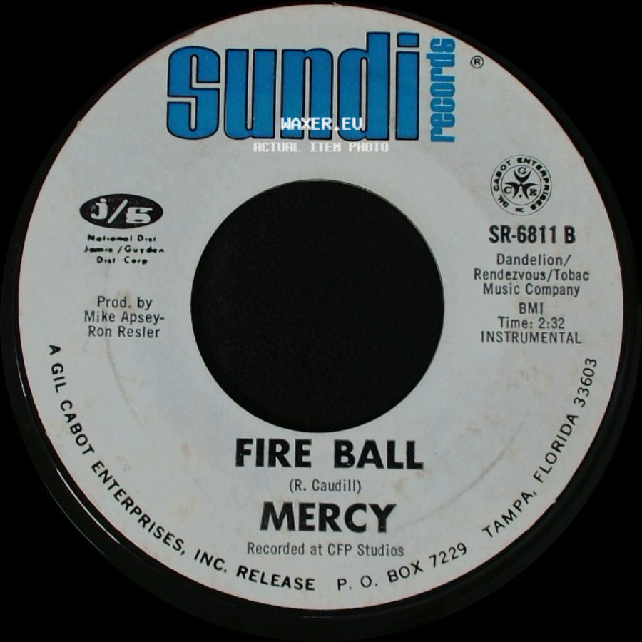 Mercy - Love (Can Make You Happy) / Fire Ball side B