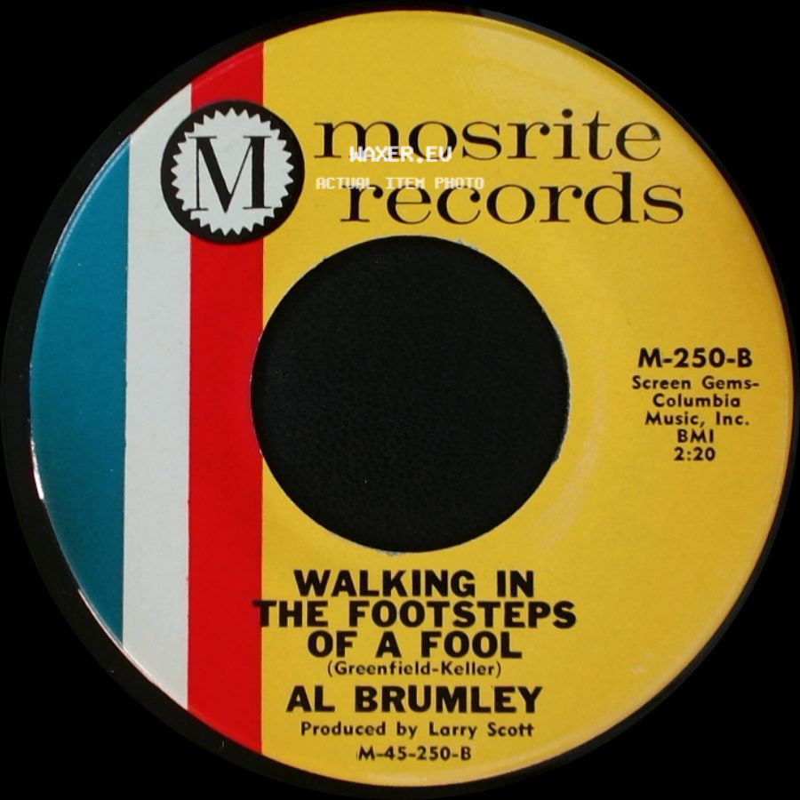 Al Brumley - Just Talking / Walking In The Footsteps Of A Fool side B
