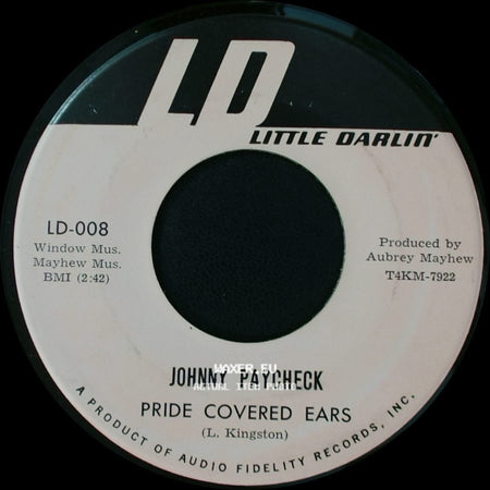Johnny Paycheck - The Lovin' Machine / Pride Covered Ears side B
