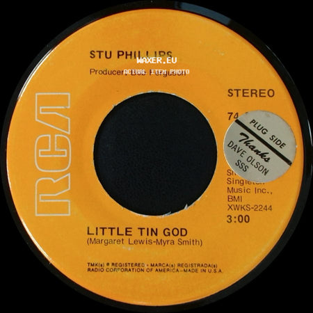Stu Phillips - Little Tin God / Secret Of The Summer Wind side A