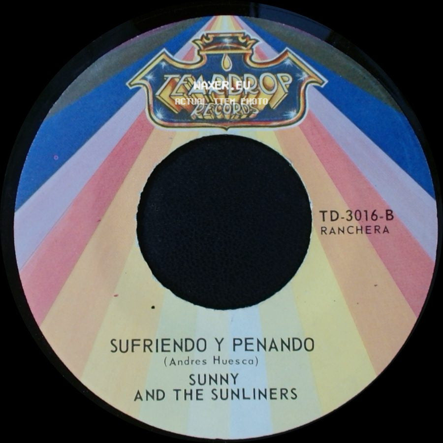 Sunny And The Sunliners - Cariño Nuevo / Sufriendo Y Penando side B