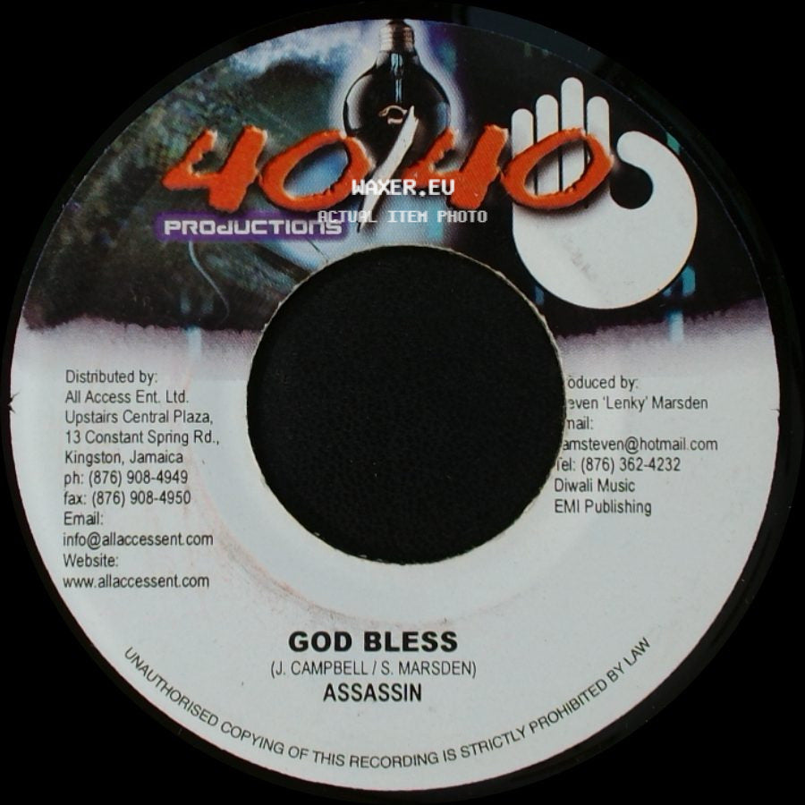 Assassin - God Bless / Bubble Up Riddim side A