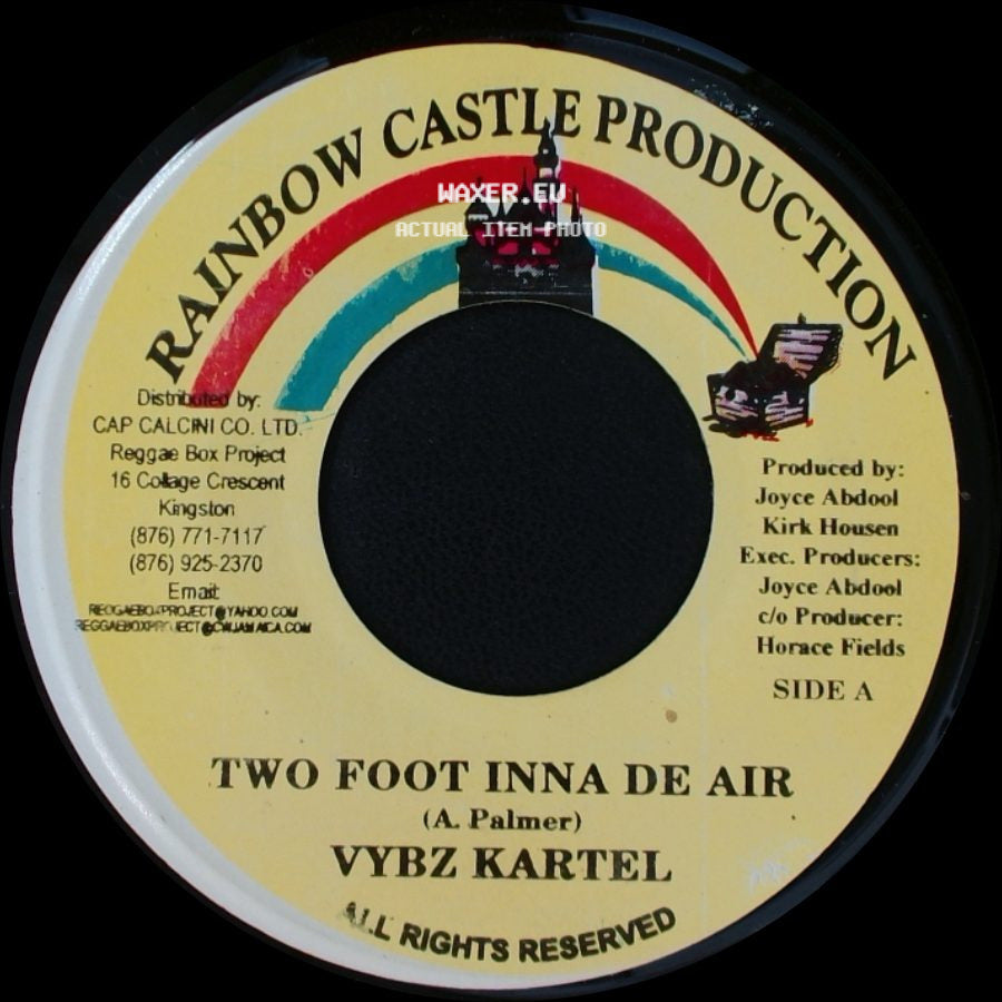 Vybz Kartel / Mr. Jingle - Two Foot Inna De Air / Watch You Unclean Friend side A
