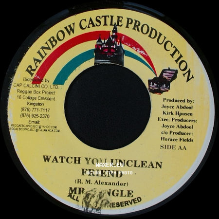 Vybz Kartel / Mr. Jingle - Two Foot Inna De Air / Watch You Unclean Friend side B