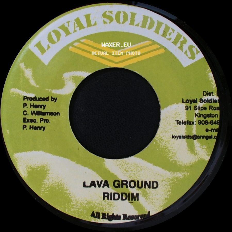 Richie Spice - Glad I've Got You / Lava Ground Riddim side B