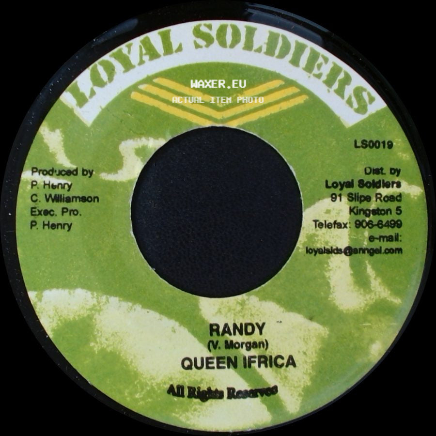 Queen Ifrica - Randy / Lava Ground Riddim side A