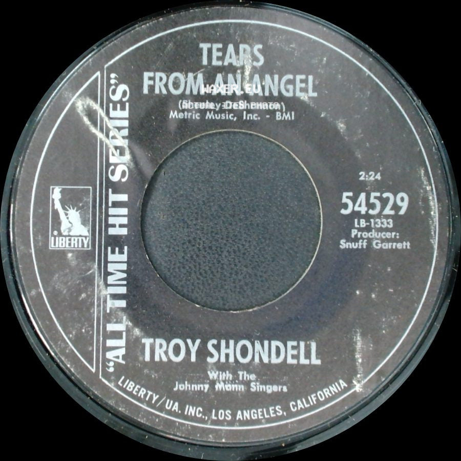 Troy Shondell - Tears From An Angel / This Time side A