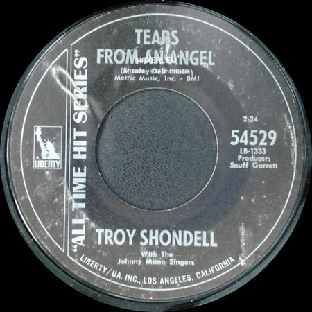 Troy Shondell - Tears From An Angel / This Time side A