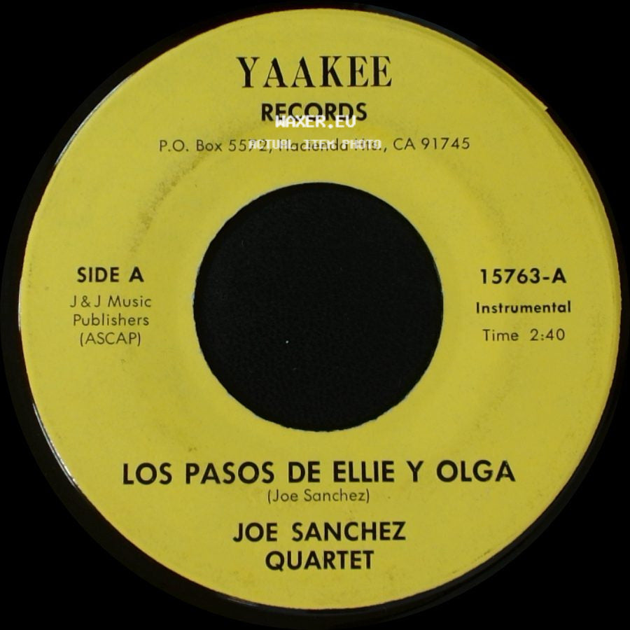 Joe Sanchez Quartet / Joe Sanchez - Los Pasos De Ellie Y Olga / Charlene side A
