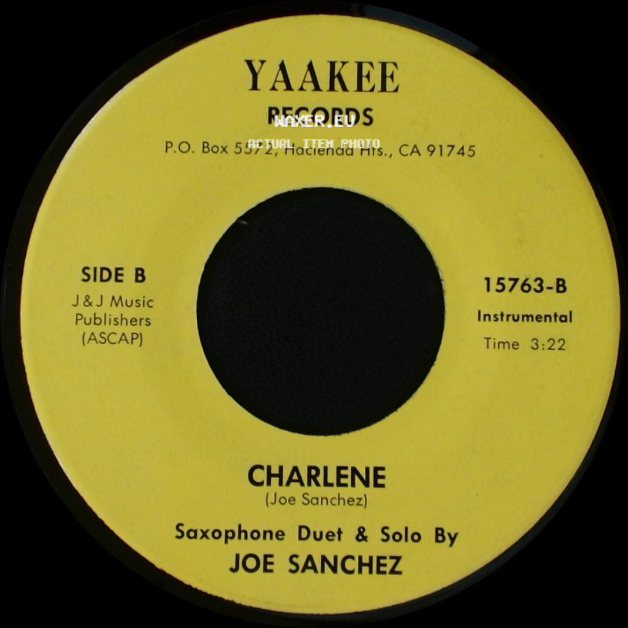 Joe Sanchez Quartet / Joe Sanchez - Los Pasos De Ellie Y Olga / Charlene side B