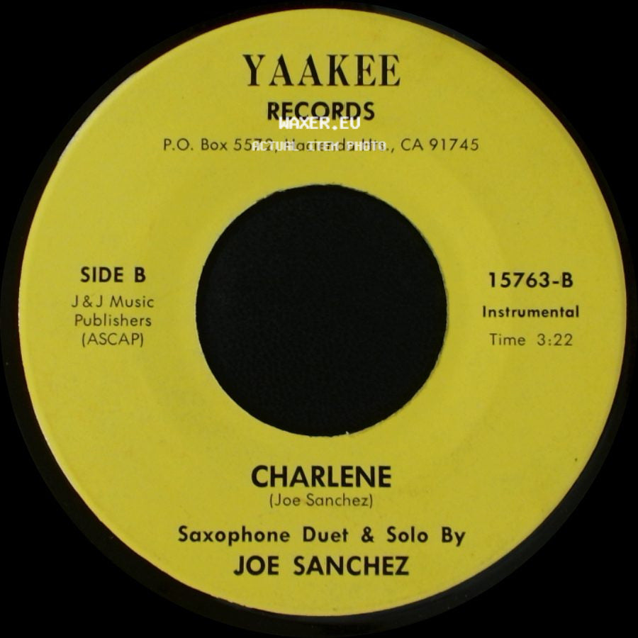 Joe Sanchez Quartet / Joe Sanchez - Los Pasos De Ellie Y Olga / Charlene side B