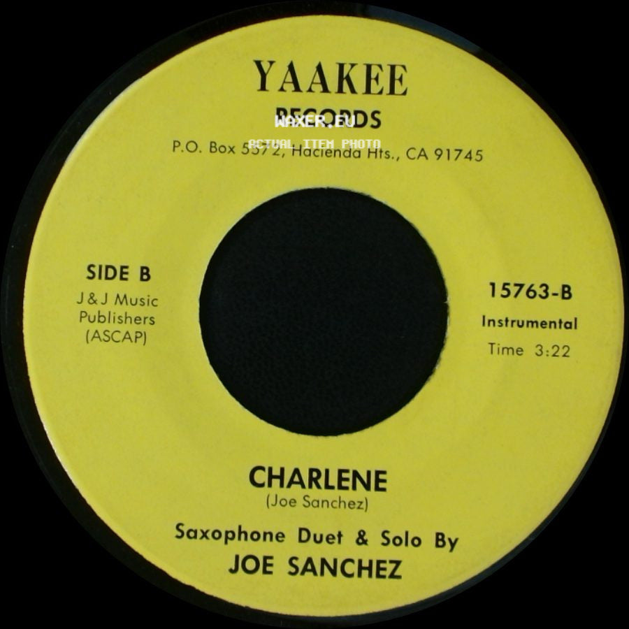 Joe Sanchez Quartet / Joe Sanchez - Los Pasos De Ellie Y Olga / Charlene side B