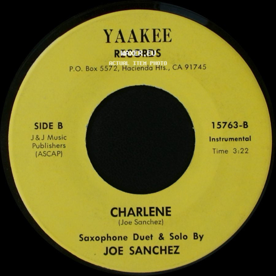 Joe Sanchez Quartet / Joe Sanchez - Los Pasos De Ellie Y Olga / Charlene side B