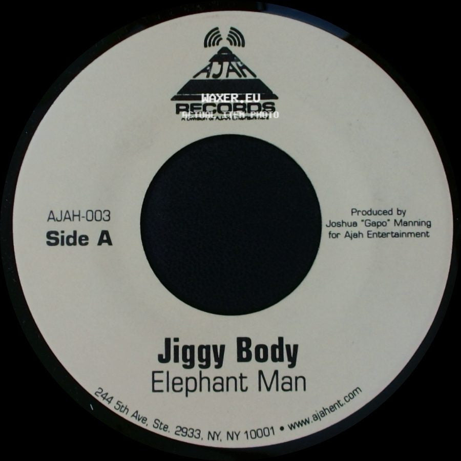 Elephant Man / Harry Tadla - Jiggy Body / Eagle & The Claw side A