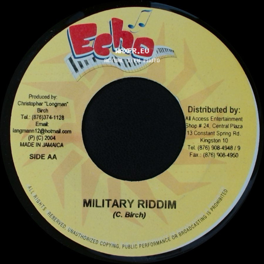 Bounty Killa - Warlord Walk / Military Riddim side B
