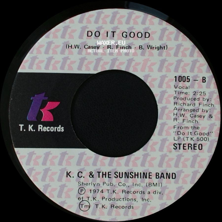 K. C. & The Sunshine Band - Queen Of Clubs / Do It Good side B