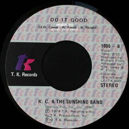 K. C. & The Sunshine Band - Queen Of Clubs / Do It Good side B