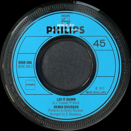 Demis Roussos - Lay It Down / My Friend The Wind side A