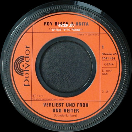 Roy Black / Roy Black & Anita - Zeig Mir Die Welt / Verliebt Und Froh Und Heiter side B