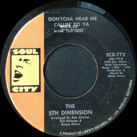 The 5Th Dimension - Medley Aquarius Let The Sunshine In The Flesh Failures / Don'tcha Hear Me Callin' To Ya side B