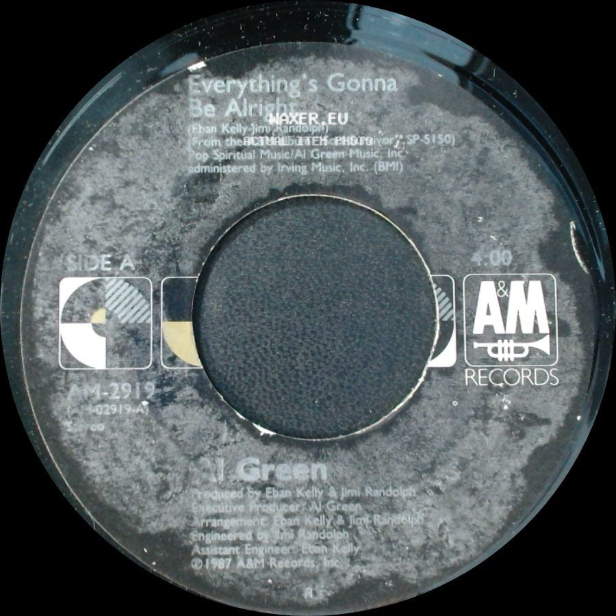 Al Green - Everything's Gonna Be Alright / So Real To Me side A