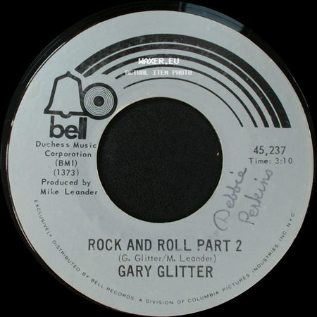 Gary Glitter - Rock And Roll Part 2 / Rock And Roll Part 1 side A