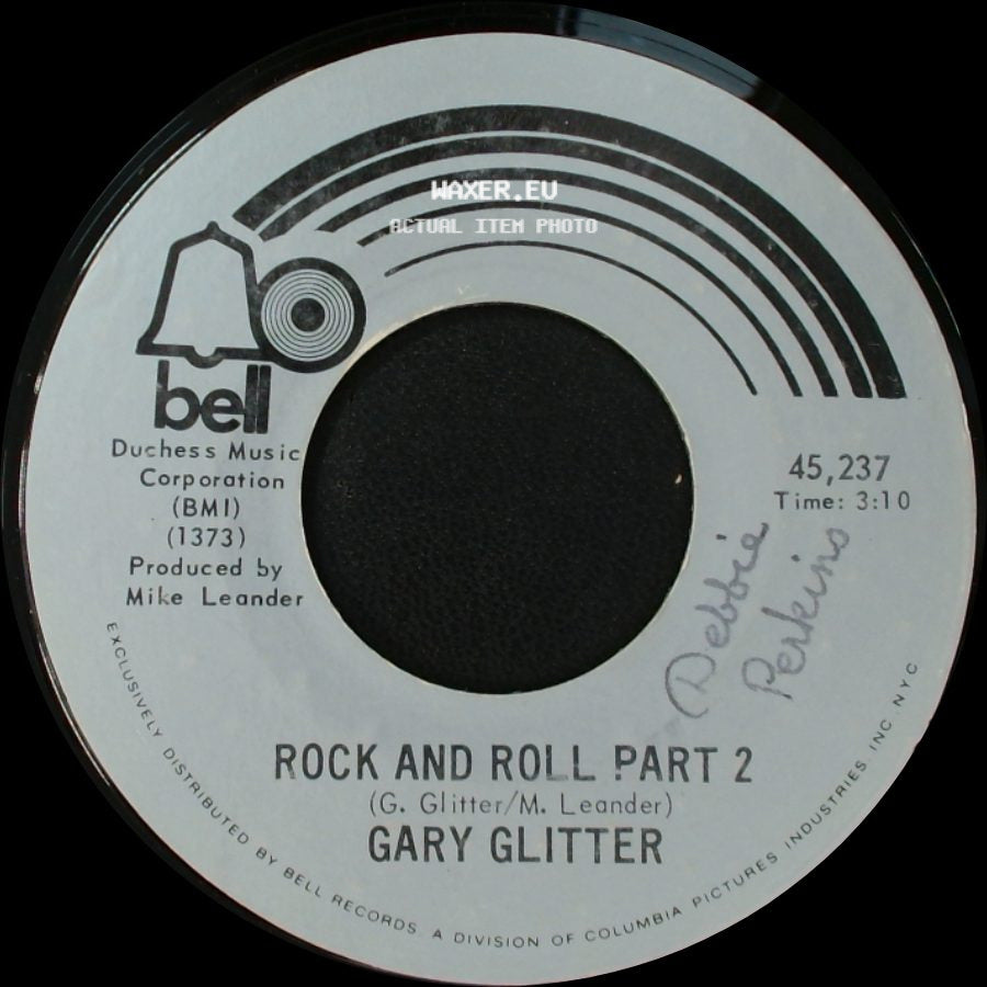 Gary Glitter - Rock And Roll Part 2 / Rock And Roll Part 1 side A