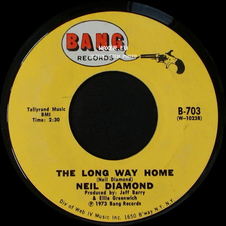 Neil Diamond - Monday, Monday / The Long Way Home side B