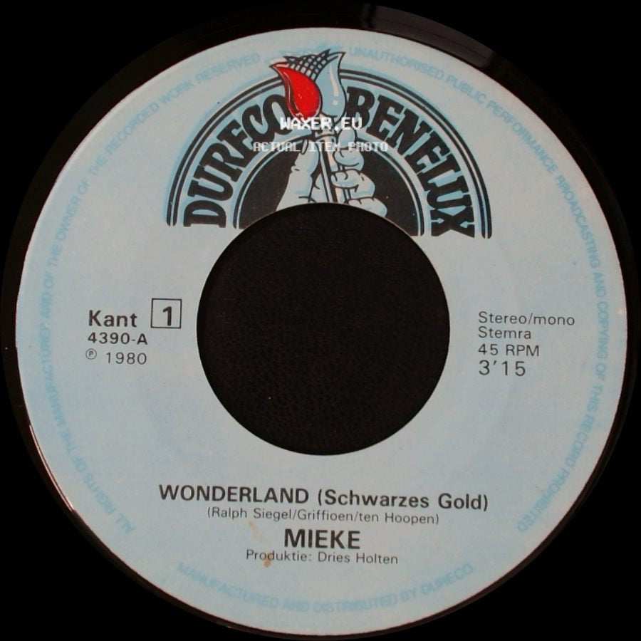 Mieke - Wonderland (Schwarzes Gold) / Santa Domingo side A