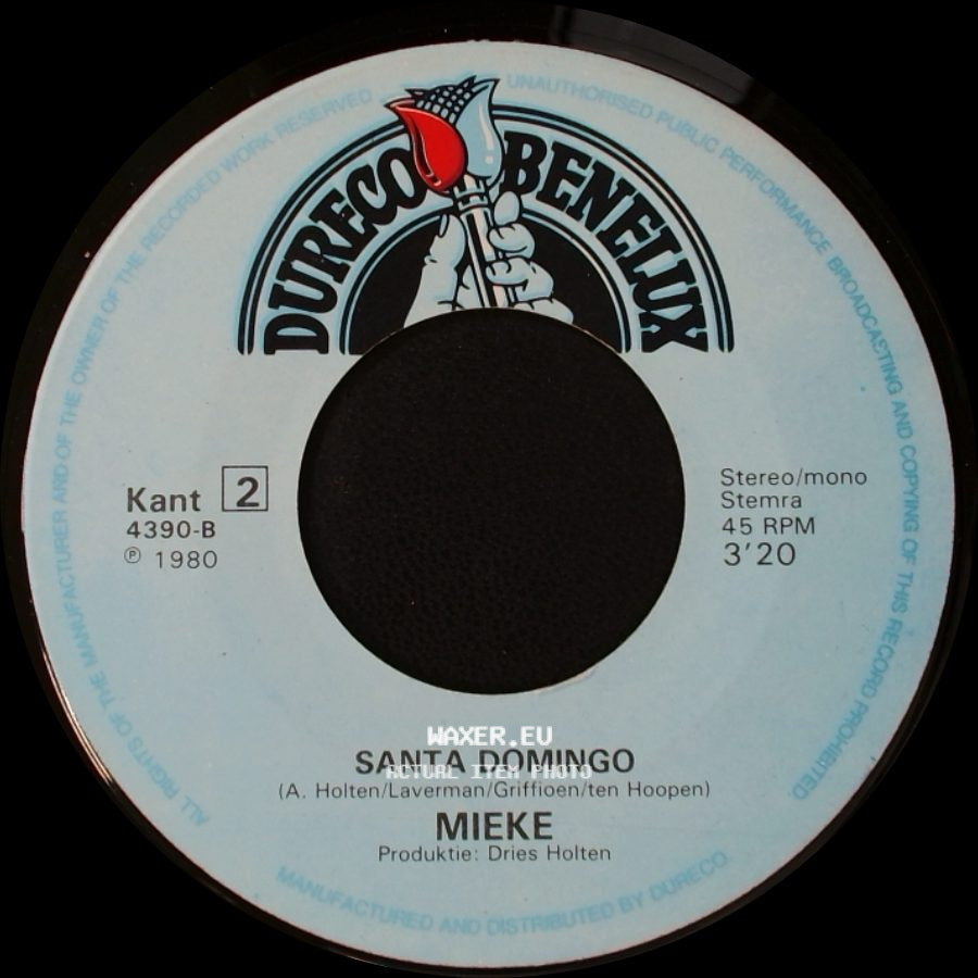 Mieke - Wonderland (Schwarzes Gold) / Santa Domingo side B