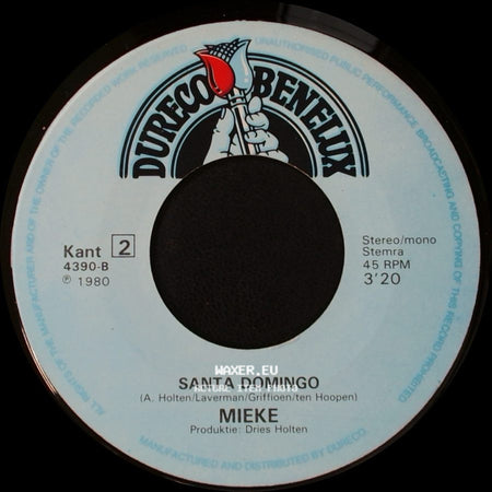 Mieke - Wonderland (Schwarzes Gold) / Santa Domingo side B