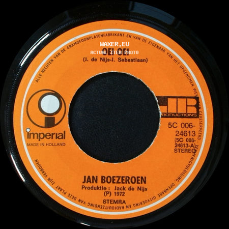 Jan Boezeroen - Midden In De Nacht / Oei Oei side B