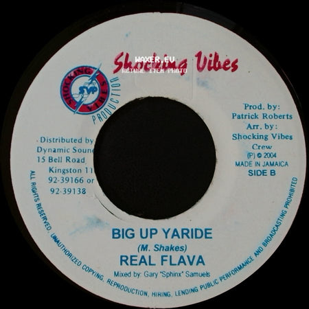 Tanya Stephens / Real Flava - Not Your Own / Big Up Yaride side B