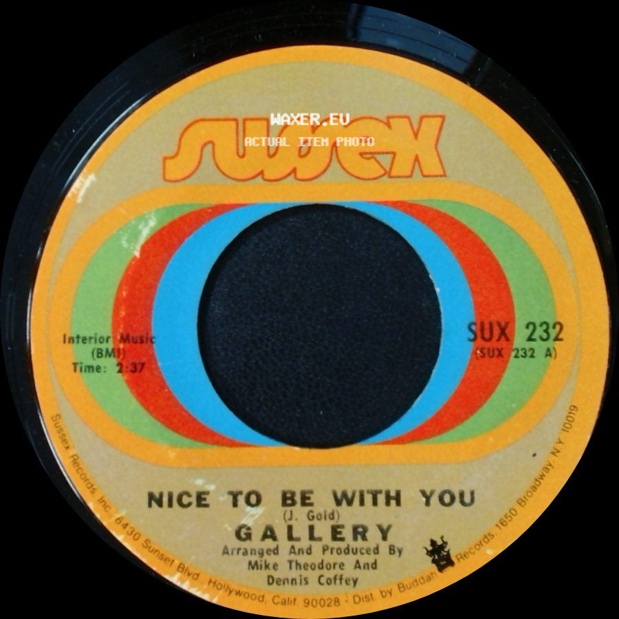 Gallery - Nice To Be With You / Ginger Haired Man side A
