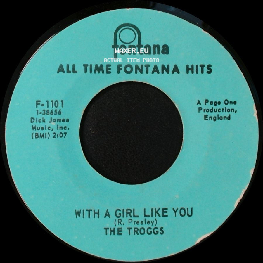 The Troggs - With A Girl Like You / Wild Thing side A
