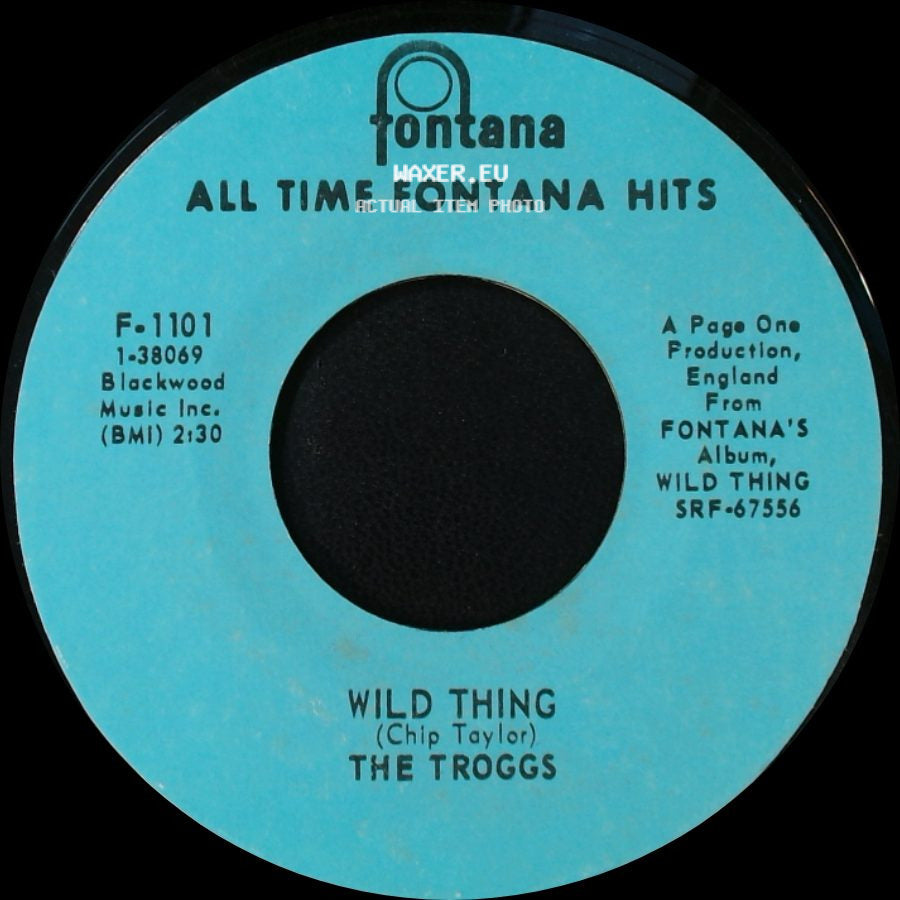 The Troggs - With A Girl Like You / Wild Thing side B
