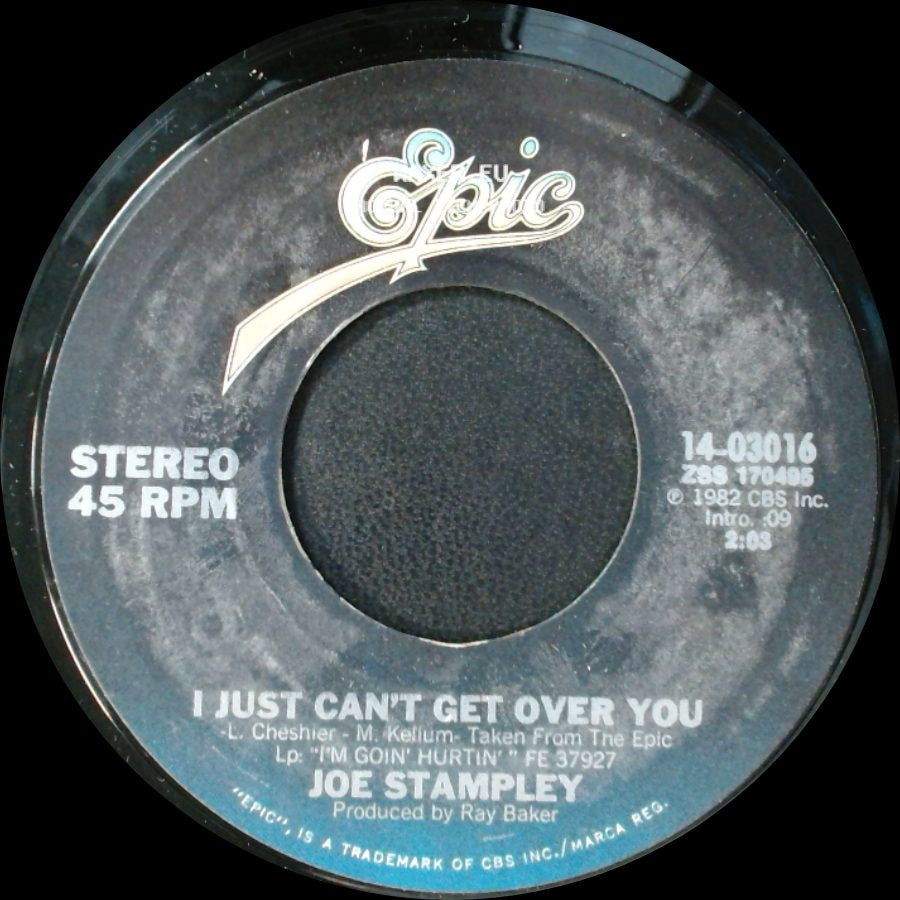 Joe Stampley - I Just Can't Get Over You / I Didn't Know You Could Break A Broken Heart side A