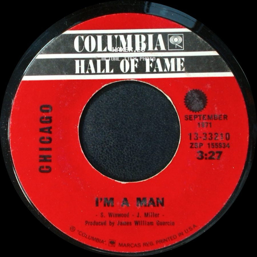 Chicago - I'm A Man / Colour My World side A