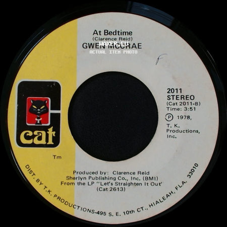 Gwen Mccrae - At Bedtime / Starting All Over Again side A