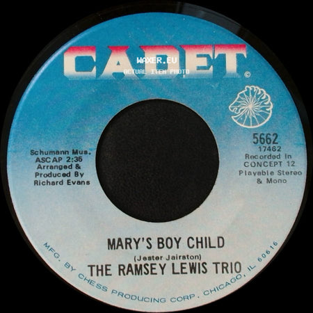 The Ramsey Lewis Trio - Mary's Boy Child / My Cherie Amour side A